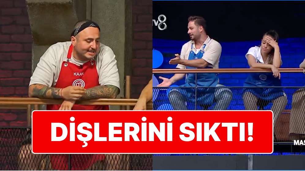 MasterChef'te Kaan ve Onur Birbirine Girdi: "Haddini Bil, Terbiyesizlik Yapma!"