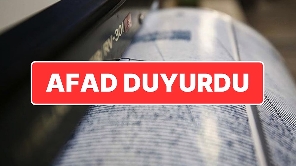 AFAD Duyurdu: Erzincan’da 4.1 Büyüklüğünde Deprem Meydana Geldi