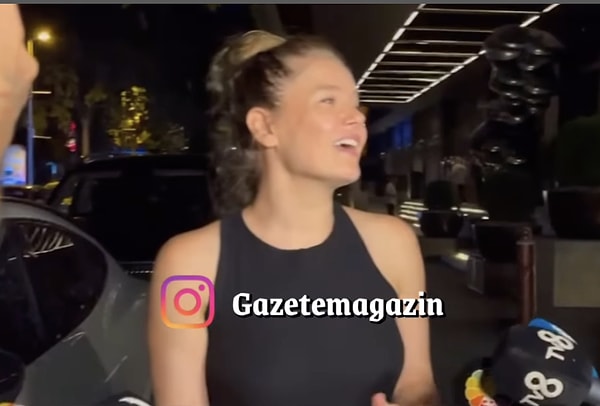 "Annelik çok keyifli, çok güzel... Kızımı da çok sevdim... Her şey yolunda..." ifadelerini kullanan Biricik bebeğin kime benzediğinde ise karar kılamadı!