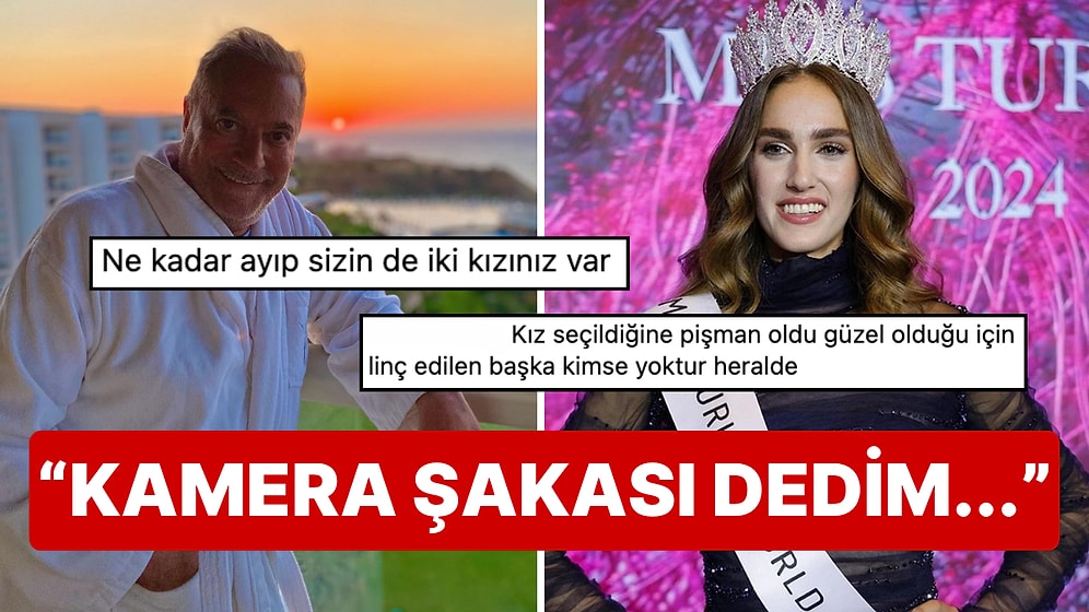 Mehmet Ali Erbil'in Miss Turkey 2024 Birincisi İdil Bilgen Hakkındaki Yorumları Fena Ayıplandı!