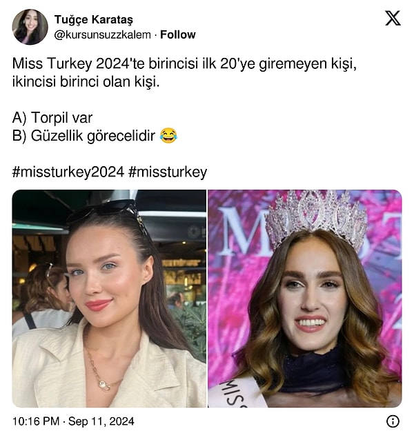 Diğer yarışmacılarla kıyaslar da bu işin doğasında var.