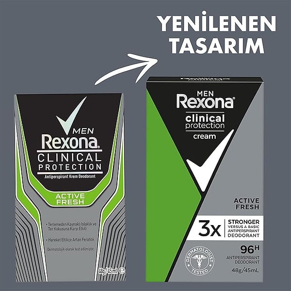 10. Rexona Clinical Protection Erkek Stick Deodorant