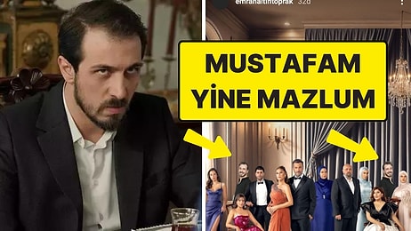 Afişte Yoktu: Şerbo Mustafa Kendini Dizi Afişine Shopladı!