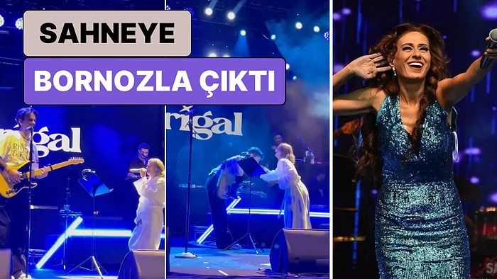 Her Hareketi Ayrı Olay Olan Yıldız Tilbe Bu Sefer de Madrigal Konserinde Sahneye Bornozla Çıktı