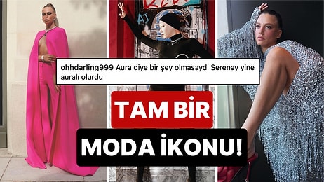 Aura Kadın Serenay Sarıkaya'nın Kendine Yakıştırdığı Birbirinden İlgi Çekici Kombinlerini İnceliyoruz!