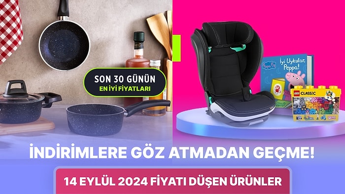 Bugün Hangi Markette ve Markada İndirim Var? 14 Eylül 2024 Fiyatı Düşen Ürünler