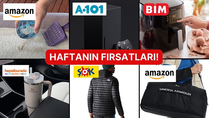 Haftanın Tüm İndirimleri Burada! Hepsiburada'dan Amazon'a Dikkat Çeken İndirimler ve Aktüel Katalogları