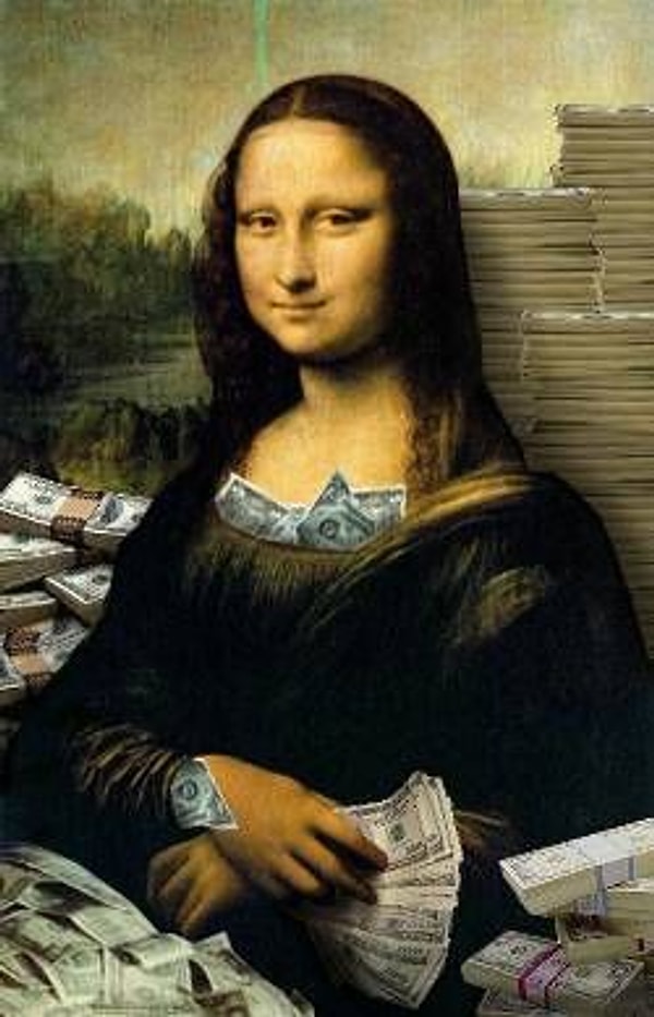 4. Peki bu konuşup durduğumuz Mona Lisa'nın değeri ne kadar?