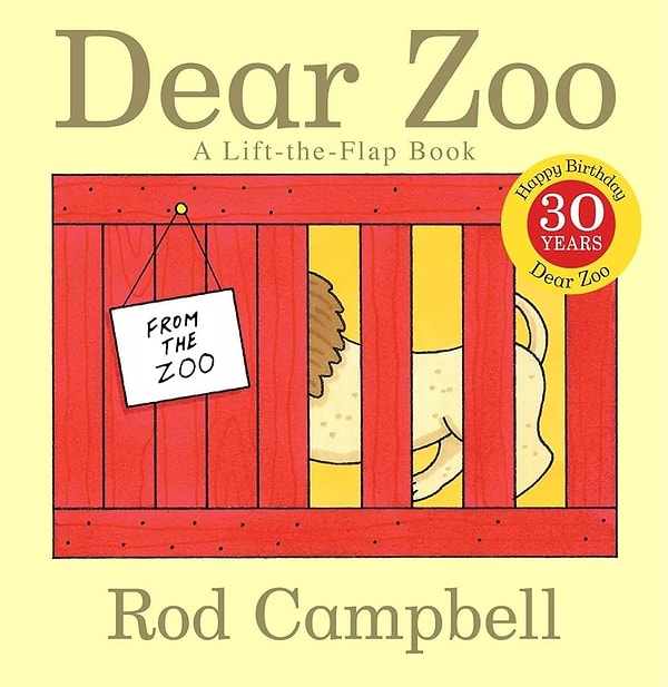 4. Dear Zoo - Rod Campbell