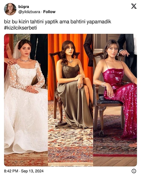 Show TV'nin reyting rekortmeni dizisi Kızılcık Şerbeti yine sosyal medyanın gündemine oturdu. Dizinin izleyicilerinin hafta boyunca yaptığı paylaşımları sizler için derledik.