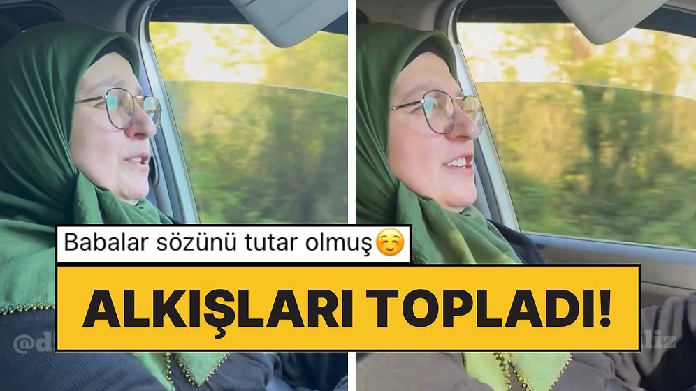 62 Yaşında Yapamazsın Diyenlere İnat Ehliyet Alan Kadın Alkışları Topladı!