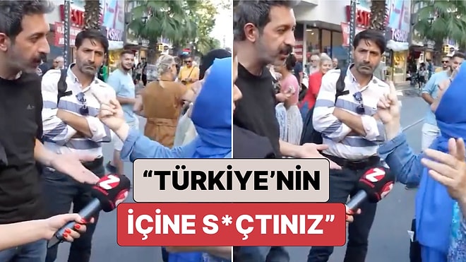 Bir Sokak Röportajında İki Vatandaş Arasında Tartışma Çıktı: "Senin Dinin Sana, Benim Dinim Bana"