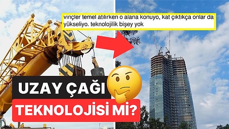 "Vinçleri Binanın Üzerine Nasıl Koyuyorlar?" Sorusu Goygoy Malzemesi Oldu! Peki Nasıl Koyuyorlar?