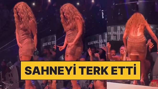 Shakira Konserinde Dans Ederken Hayranının Çekim Açısından Rahatsız Oldu Sahneden İndi