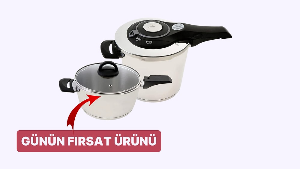 Günün Fırsatı: Jumbo Procook Düdüklü Tencere Seti İndirimde!