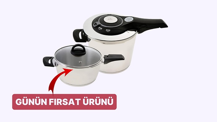 Günün Fırsatı: Jumbo Procook Düdüklü Tencere Seti İndirimde!