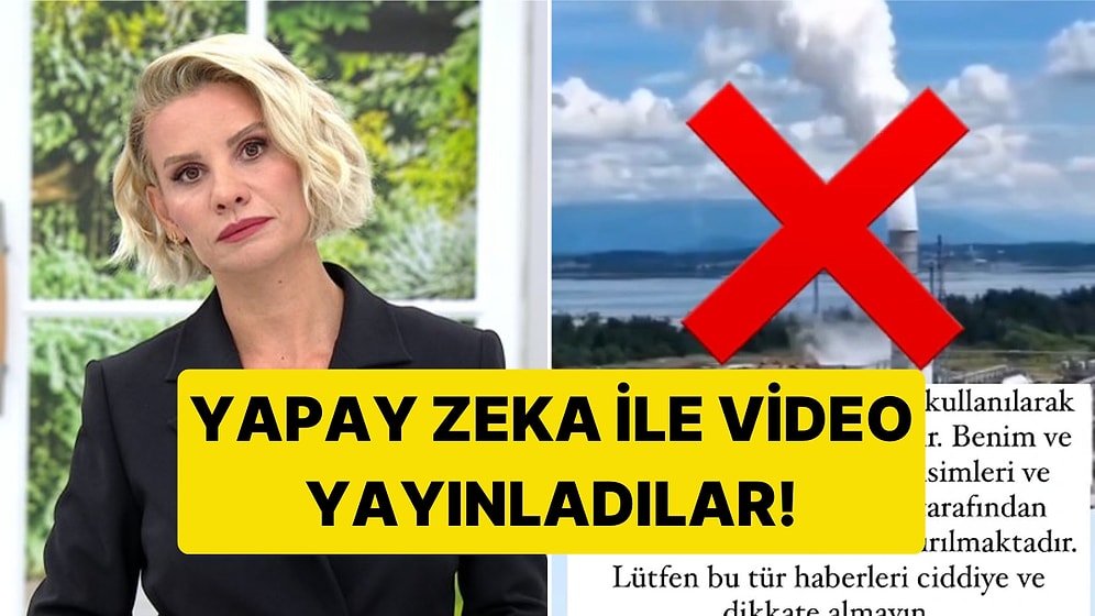 Esra Erol Sesini ve Yüzünü Kullanarak Dolandırıcılık Yapıldığını Paylaştı!