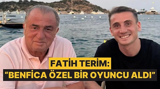 Fatih Terim, Galatasaray'a Aldığı Kerem Aktürkoğlu'nu Portekiz Basınına Anlattı