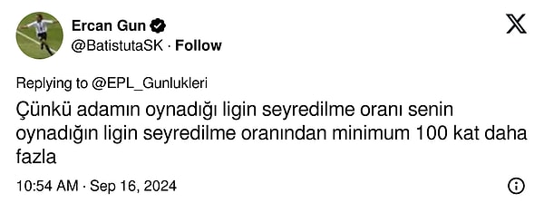 Açıklama, sosyal medyada kullanıcıların dikkatini çekerken futbolseverler, şartların aynı olmadığını belirtti. 👇