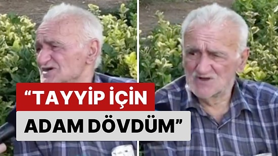 Sokak Röportajında Konuşan Yaşlı Adam: "Tayyip İçin Adam Dövdüm Bir Daha Asla Vermem"