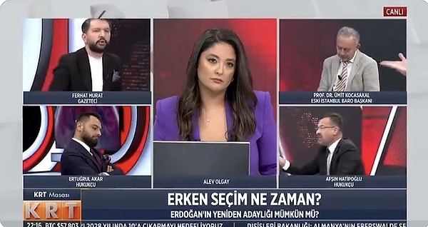 3. KRT TV canlı yayınında Ferhat Murat ile Afşin Hatipoğlu arasında büyük bir tartışma yaşandı. Nabzın bir hayli yükseldiği program yarıda kesildi.