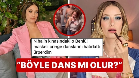 Edis Konserine Giden Hazal Kaya'nın Kuliste Dansçılarla Birlikte Coştuğu Anlar Topa Tutuldu!