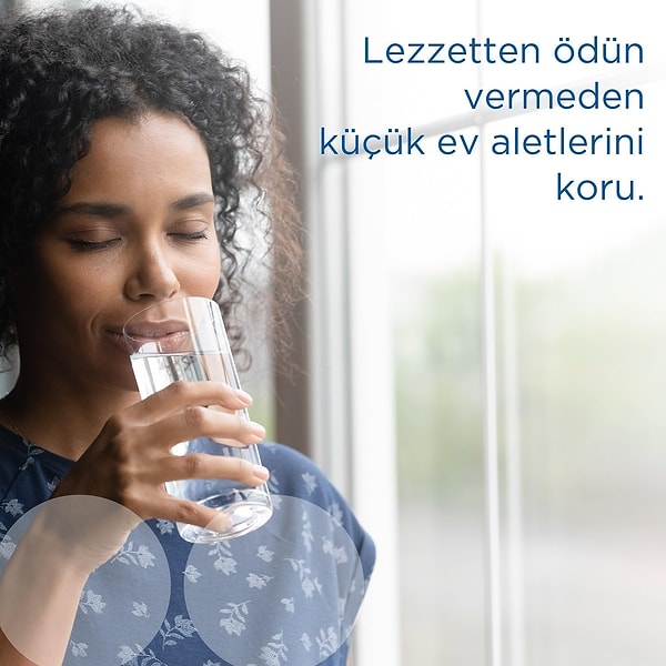 Çay ve kahve makineleriniz için kireç koruması sağlar.