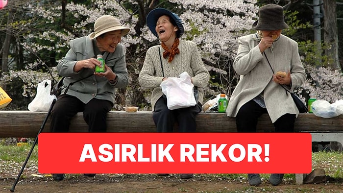 Japonya 100 Yaş ve Üzeri İnsan Sayısında Rekor Kırdı!