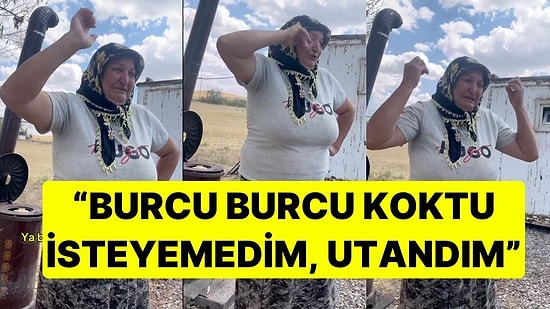 Canı Mangal Çeken Kadının Sözleri Yürekleri Dağladı! "Burcu Burcu Koktu İsteyemedim, Utandım"