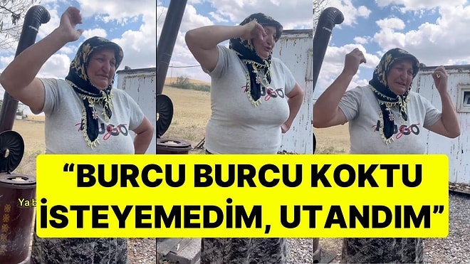 Canı Mangal Çeken Kadının Sözleri Yürekleri Dağladı! "Burcu Burcu Koktu İsteyemedim, Utandım"