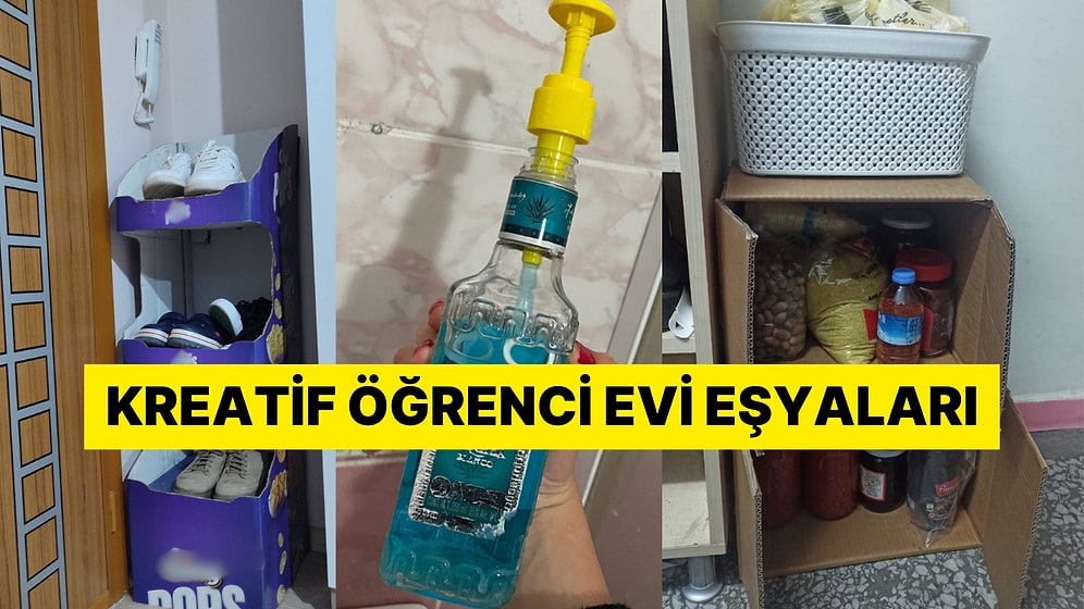 Yaratıcı Ev Eşyalarıyla Estetik Kaygılara Kafa Göz Giren Twitter Kullanıcıları