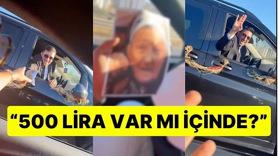 Gelin Arabasından Zarf Alan Araç Sürücüsü Beklenmedik Bir Şeyle Karşılaştı! "500 Lira Var mı İçinde?"