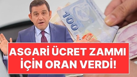 Ünlü Gazeteci Fatih Portakal, Merakla Beklenen Asgari Ücret Zammı İçin Oran Verdi