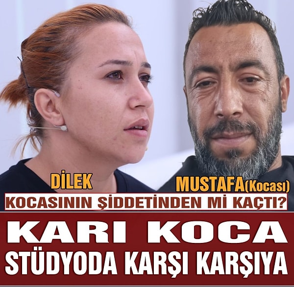 Dilek Hanım eşinin çocuklarına kötü davrandığını söyleyerek Esra Erol'a başvurmuştu.