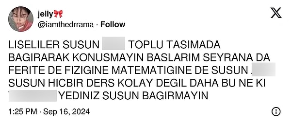 Bu her ne kadar normal bir durum olsa da bir Twitter (X) kullanıcısı bu duruma epey bi' sinirlenmiş. Duygularını da bu şekilde ifade etmiş.👇