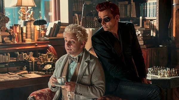 "Good Omens," created by Neil Gaiman and starring Michael Sheen and David Tennant, is one of the most-watched recent shows due to its fantastical and comedic storyline.