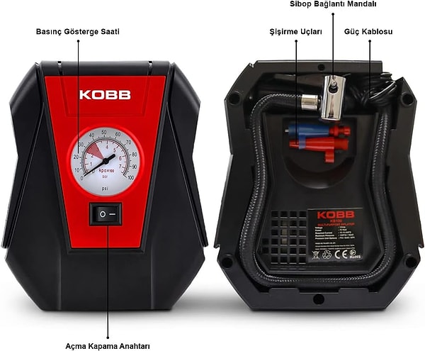 En çok satın alınan hava pompası ünvanına sahip olan KOBB KB100 hava pompasının kullanıcı yorumlarına da bir göz atalım.