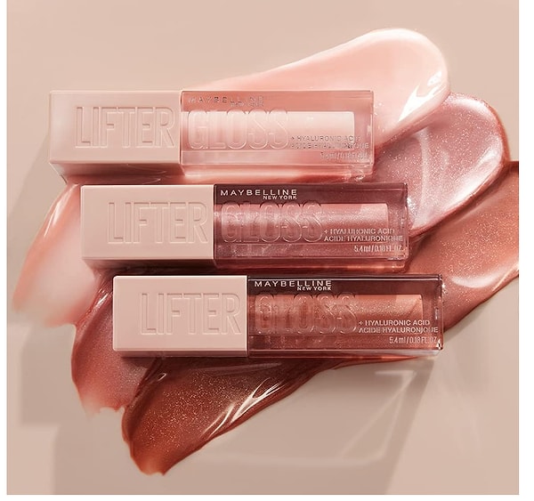 7. Maybelline New York Lifter Gloss Nemlendirici Dudak Parlatıcısı - 003 Moon