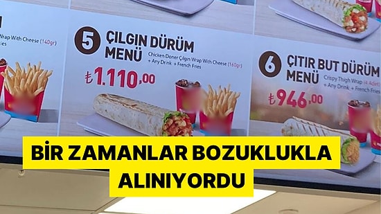 İstanbul Havalimanı'nda 1100 Liraya Satılan Tavuk Döner Pes Dedirtti