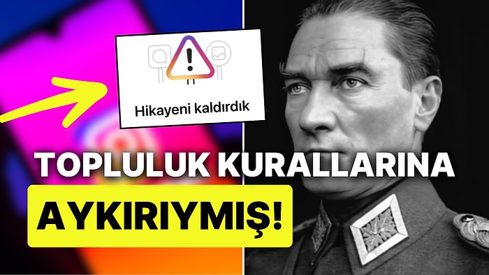 Instagram Kullanıcısı Atatürk Paylaşımından Dolayı Hikayesinin Kaldırıldığını İddia Etti