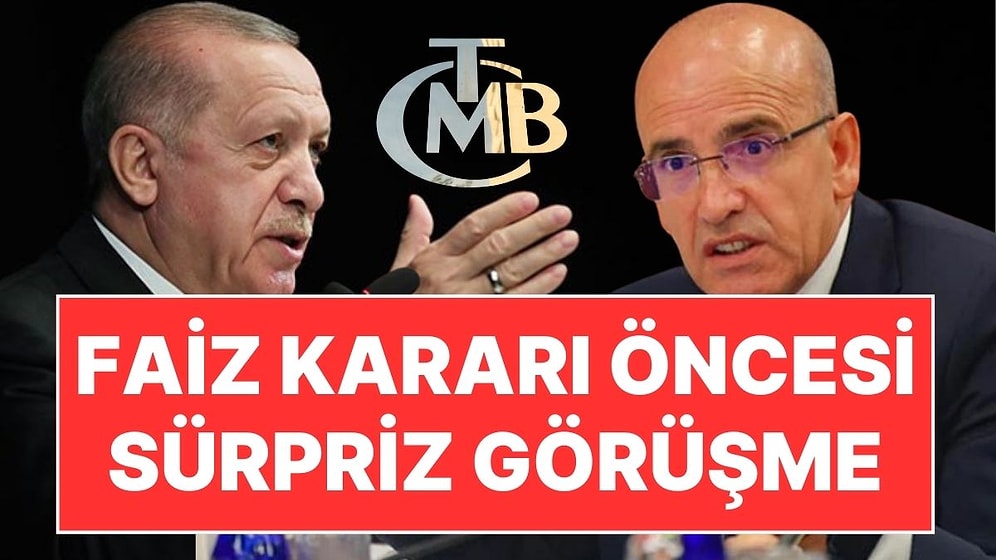 Piyasalar Nefesini Tuttu: Faiz Kararları Öncesi Sürpriz Erdoğan-Şimşek Görüşmesi!