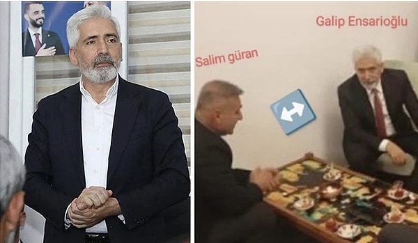 AK Parti Milletvekili Galip Ensarioğlu’nun “Aile dostumuz” açıklaması çok konuşulmuş ve bugün ise Ensarioğlu ile tutuklu Salim Güran’ın birlikte fotoğraf çıkmıştı.