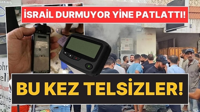 İsrail'den İkinci Siber Saldırı: Lübnan'da Yine Cihazlar Patladı