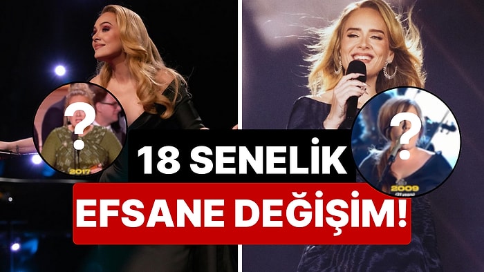 Kilosu Yüzünden Piyasaya Adım Attığından Beri Linç Yiyen Adele'in Yıllar İçindeki Değişimini Masaya Yatıralım