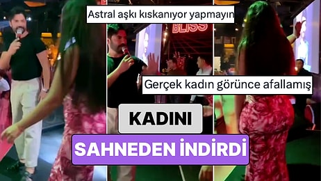 Yusuf Güney Bakü'de Verdiği Konser Sırasında Fotoğraf Çekilmek İsteyen Bir Kadını Sahneden İndirdi