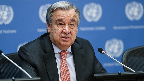 Birleşmiş Milletler (BM) Genel Sekreteri Antonio Guterres ise bugün düzenlenen toplantının ardınan New York’ta açıklamalarda bulundu.