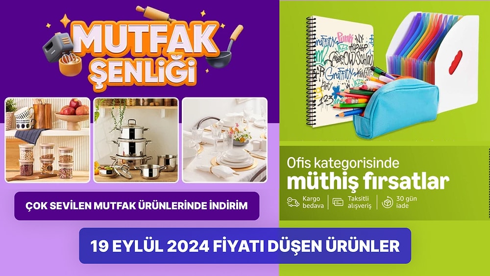 Bugün Hangi Markette ve Markada İndirim Var? 19 Eylül 2024 Fiyatı Düşen  Ürünler