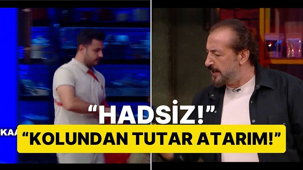 "Seni Var Ya Şimdi...!": MasterChef'te Mehmet Şef'le Kavga Eden Yarışmacı Stüdyoyu Terk Etti!