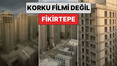 Hayalet Şehir Gibi: Kentsel Dönüşümün Kaosa Dönüştüğü Fikirtepe'nin Son Görüntüsü Paylaşıldı