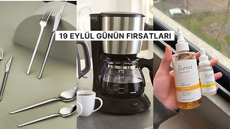 Bugün İndirimde Neler Var? Arzum Airfryer'den Philips Kahve Makinesine 19 Eylül 2024 Günün Fırsatları